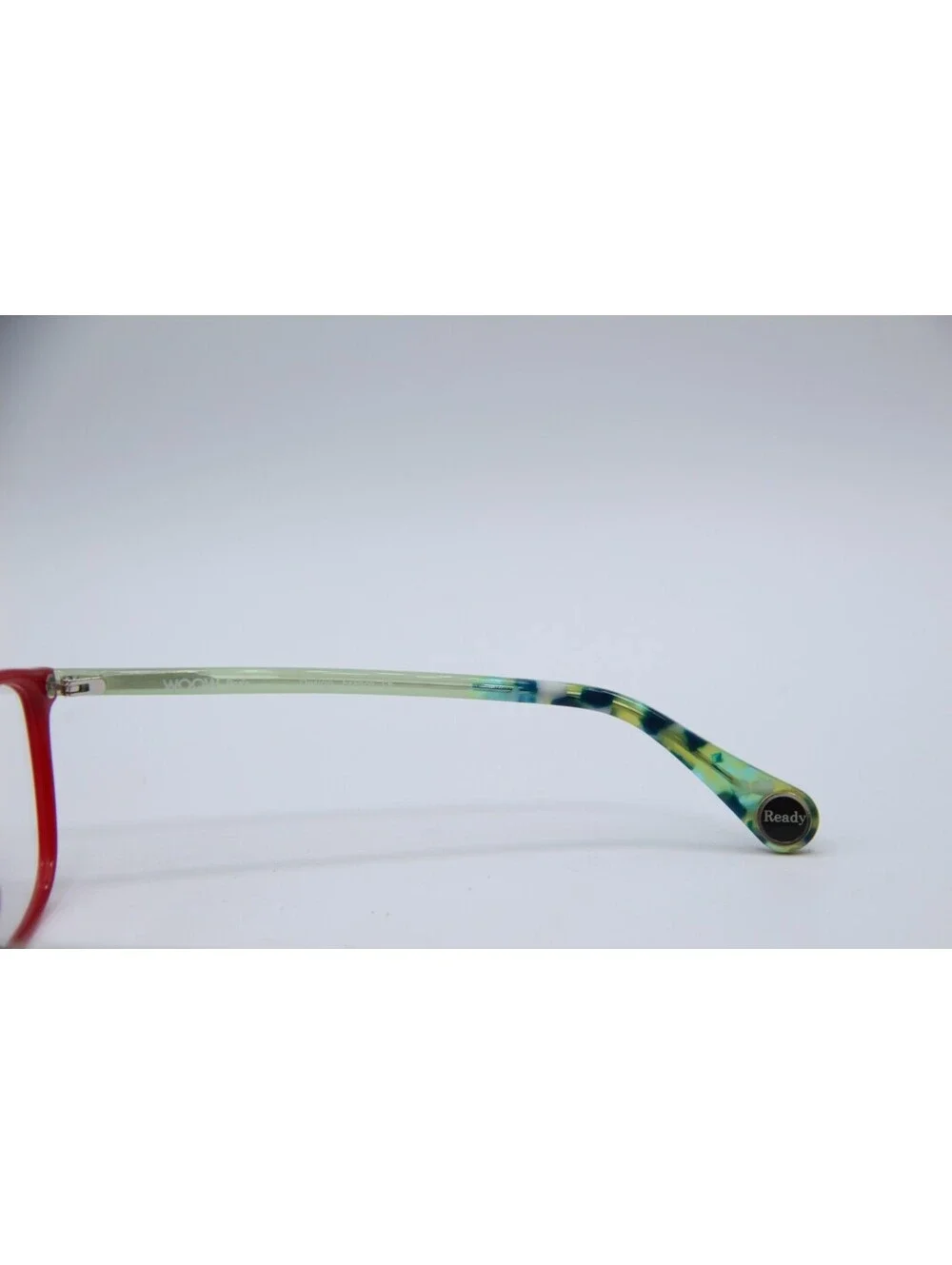 Woow Get Ready 3 Col 2091 Red Green Authentic Eyeglasses 50-16-140